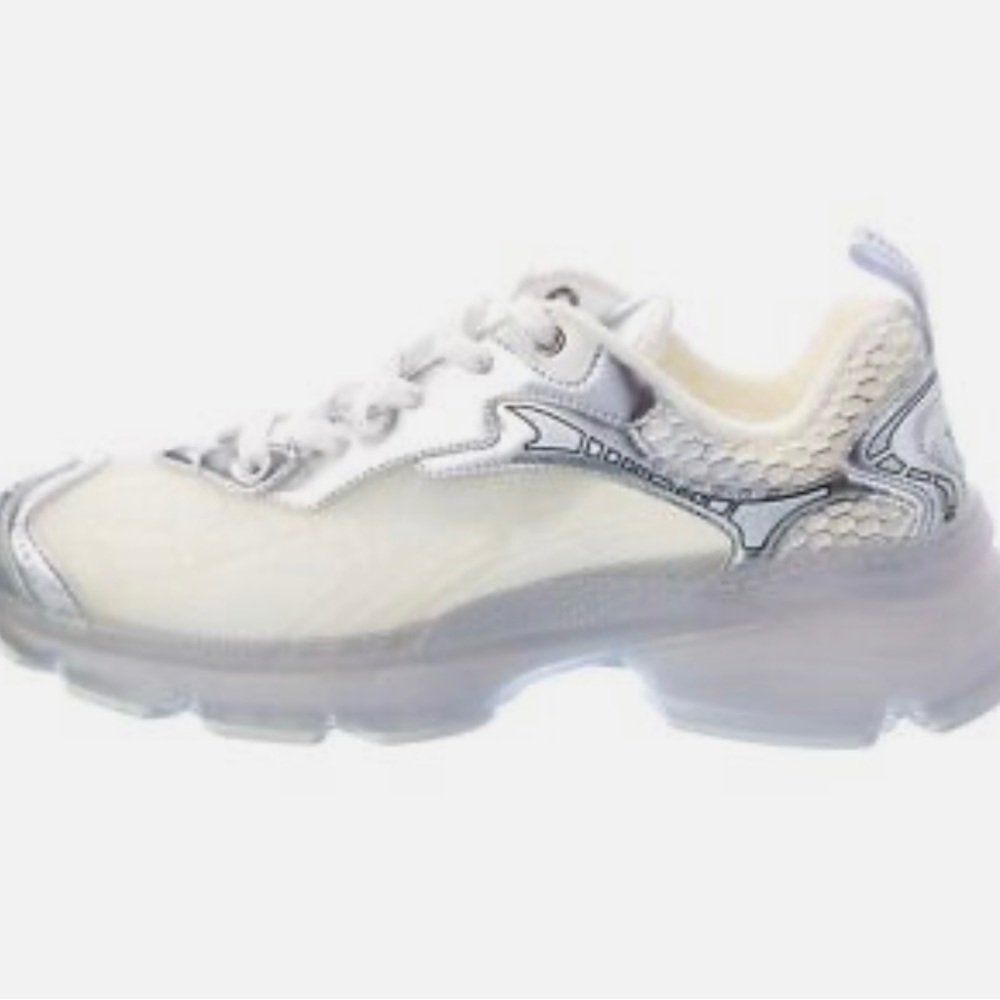 DIOR VIBE MESH & LEATHER SNEAKER